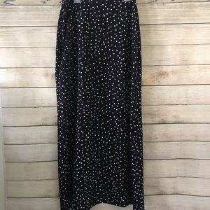 5/$25 Nine & company polka dot maxi skirt